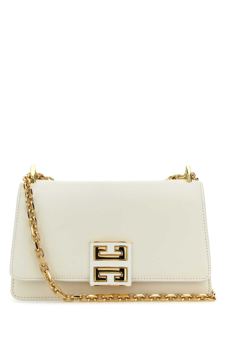 ショルダーバッグ・ポシェット Givenchy Ivory Leather Small 4G Shoulder Bag Givenchy Ivory leather small 4G shoulder bag for Women