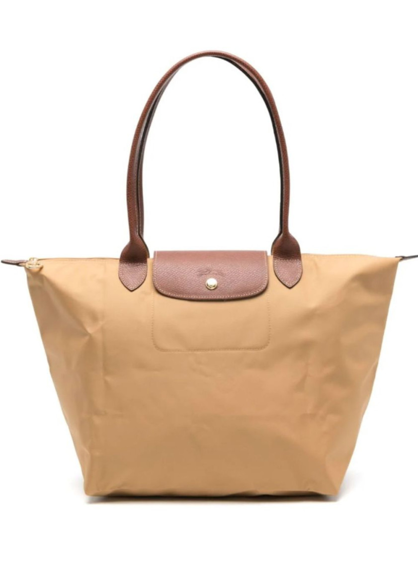 Longchamp Mustard Large Le Pliage Original Tote Bag In Mustard