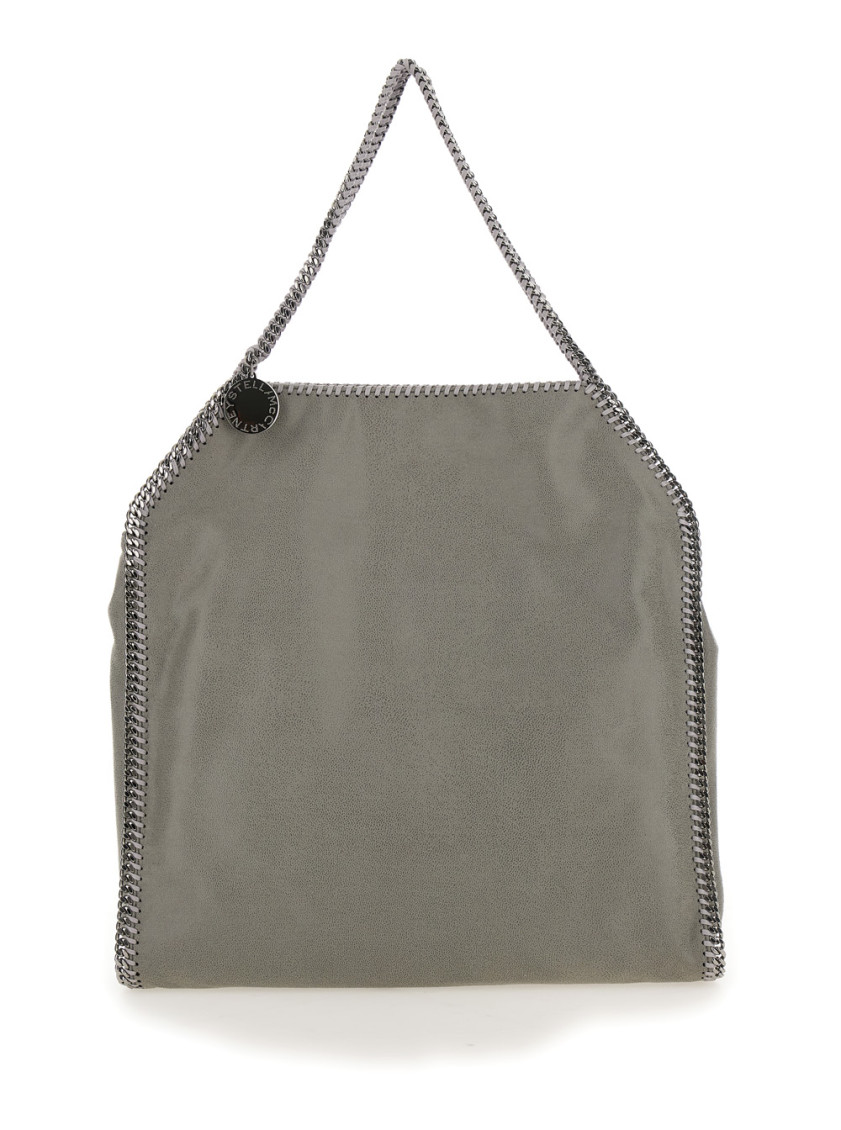 Stella Mccartney Grey Shaggy Tote Bag In Grey