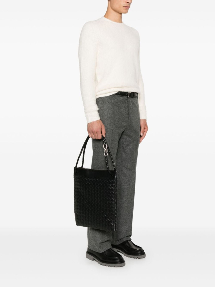 Bottega Veneta Black Avenue Tote