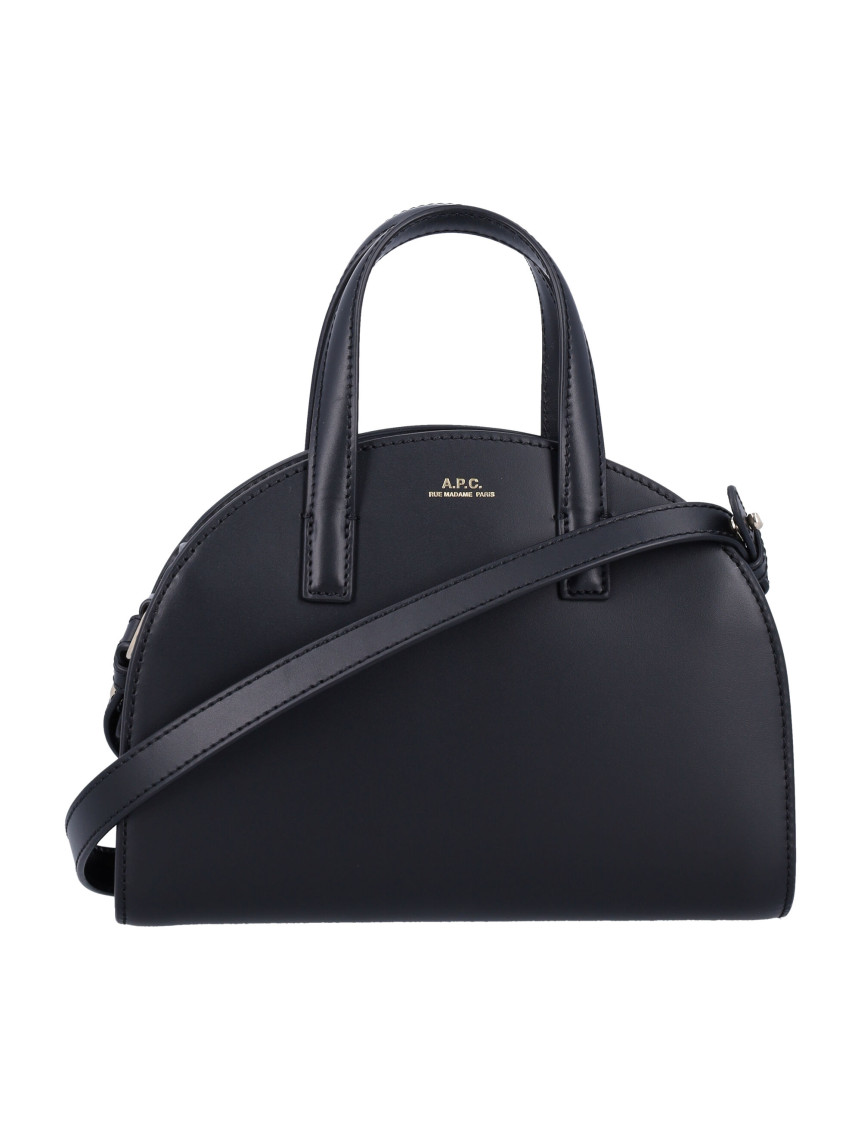 Apc A.p.c. Demilune Tote Bag Small In Black