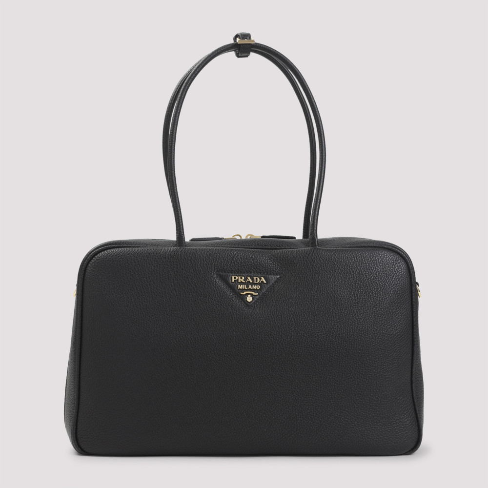 Prada Black Logo Shoulder Bag for Women Online India at Darveys.com