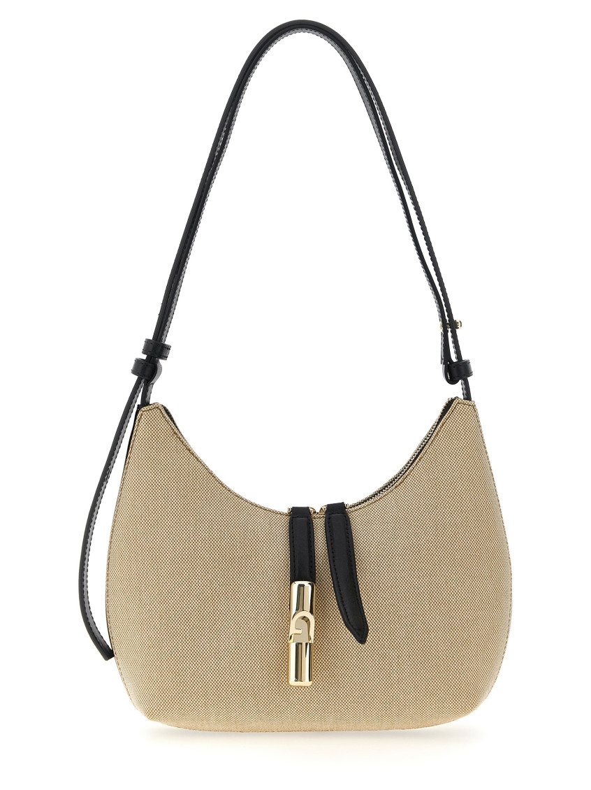 Furla Beige Goccia Shoulder Bag