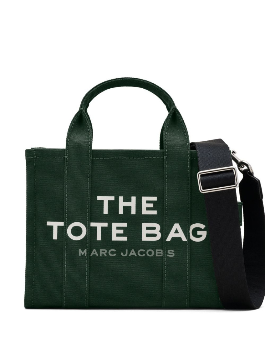 Marc Jacobs Dark Green The Small Tote Bag In Dark Green