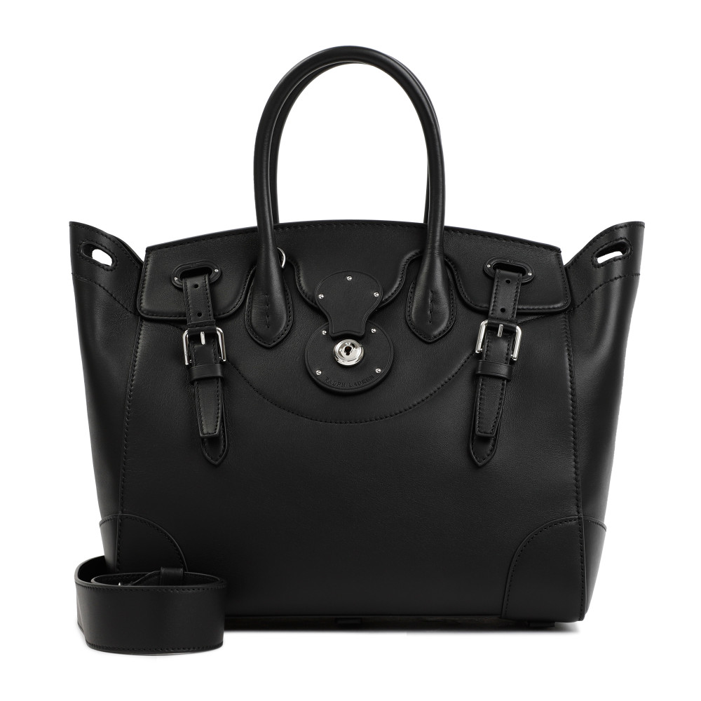 Ralph Lauren Black Soft Ricky 33 Tote