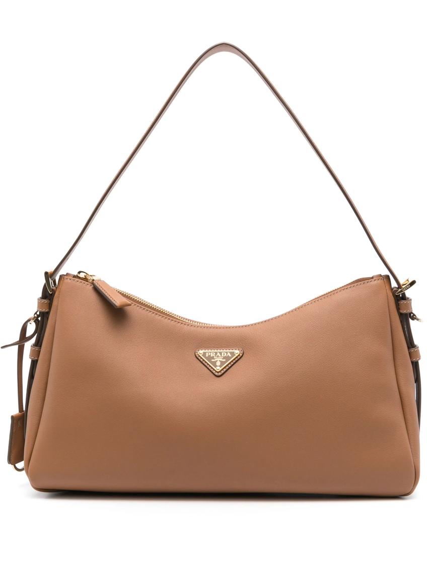Prada Aimée Leather Shoulder Bag