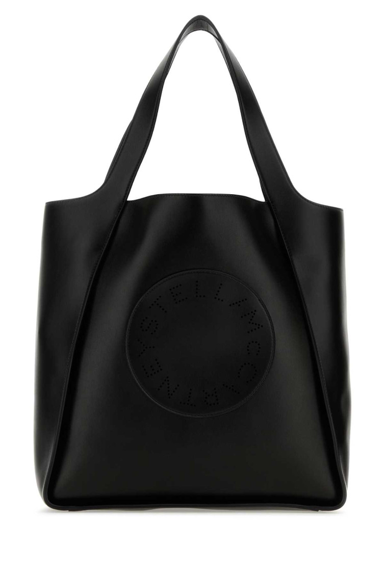 Stella Mccartney Black Logo Tote