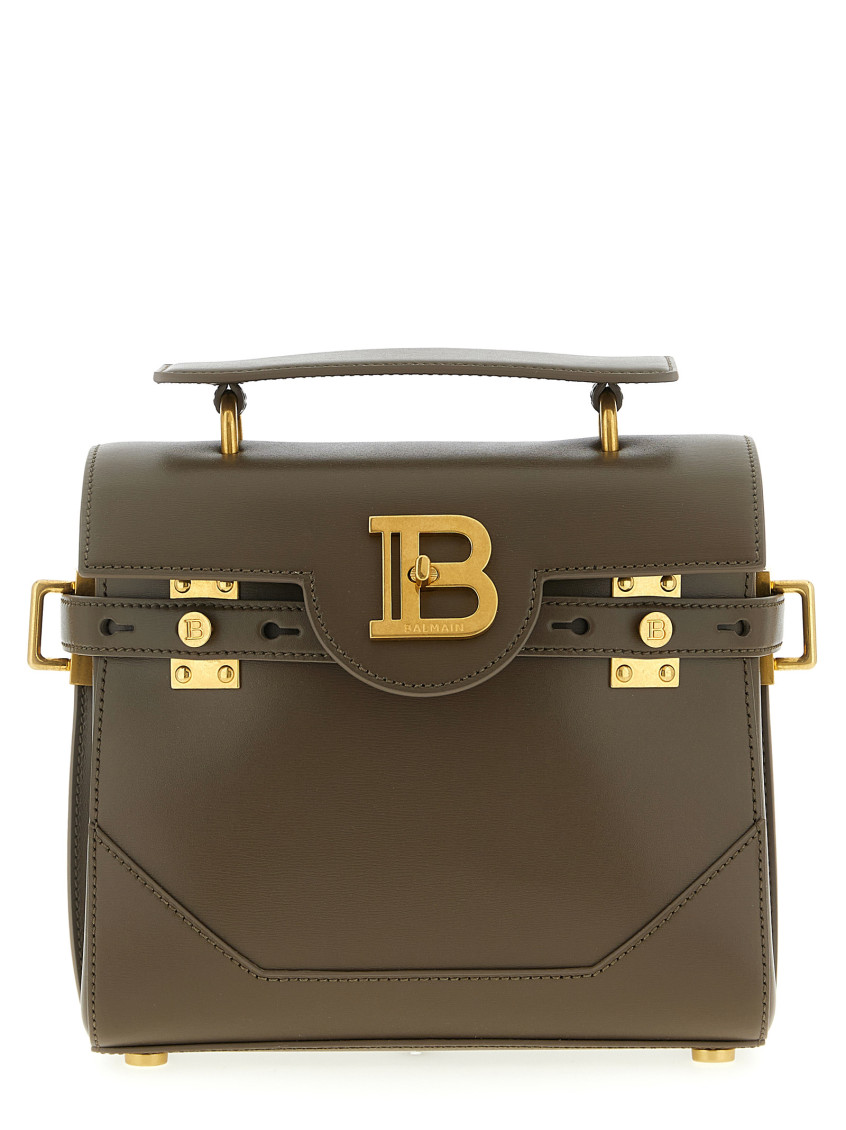 Balmain Brown B-buzz 23 Handbag