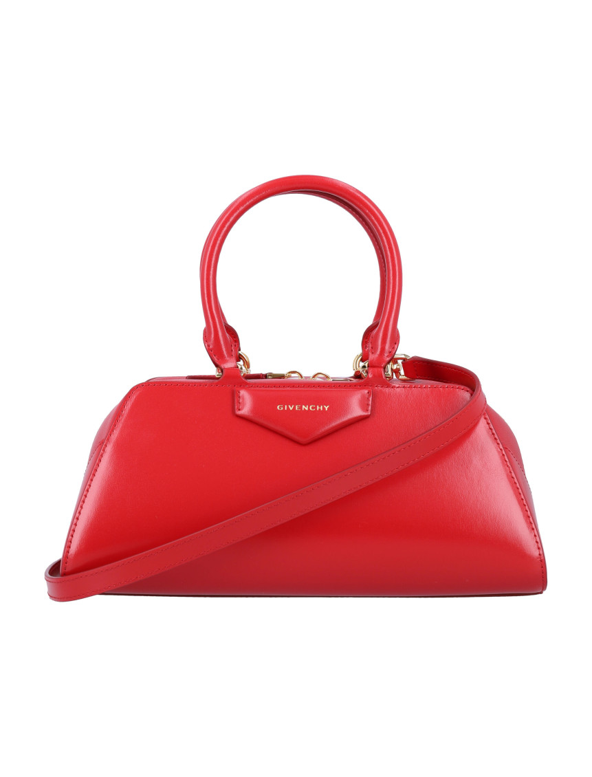 Givenchy Red Antigona Small Satchel