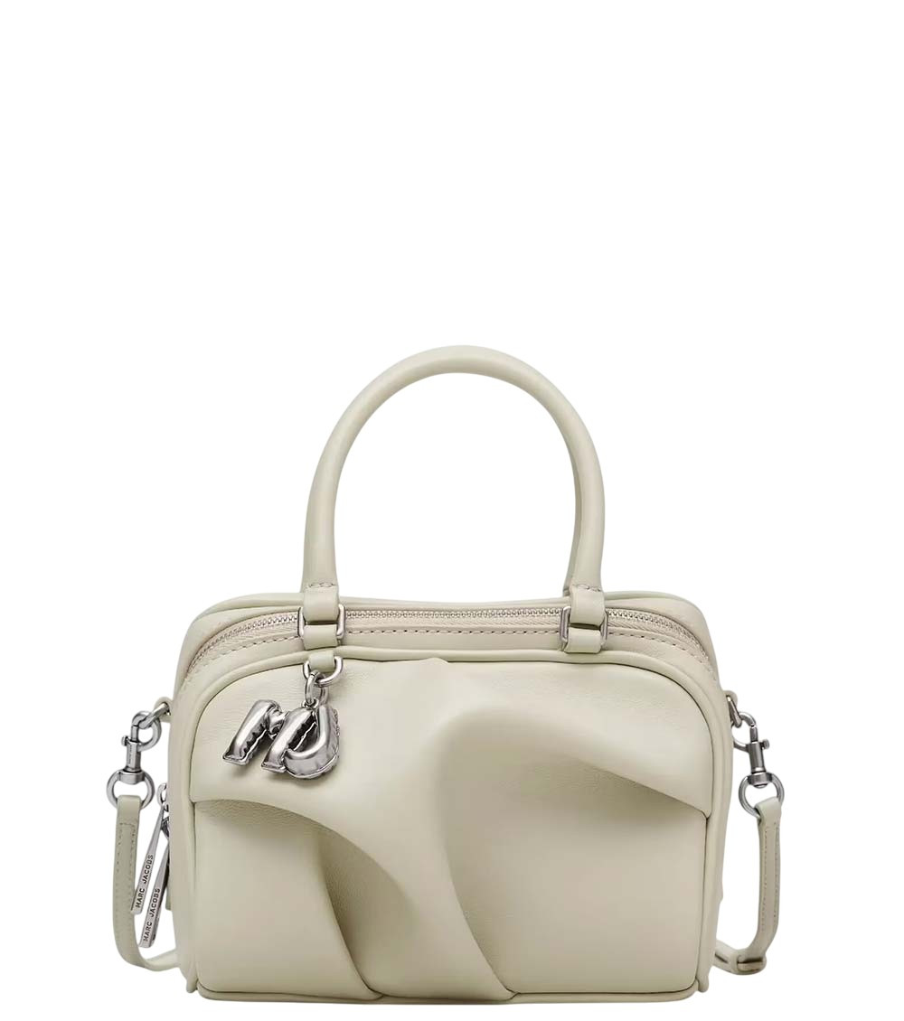 Marc Jacobs White The Wave Mini Satchel