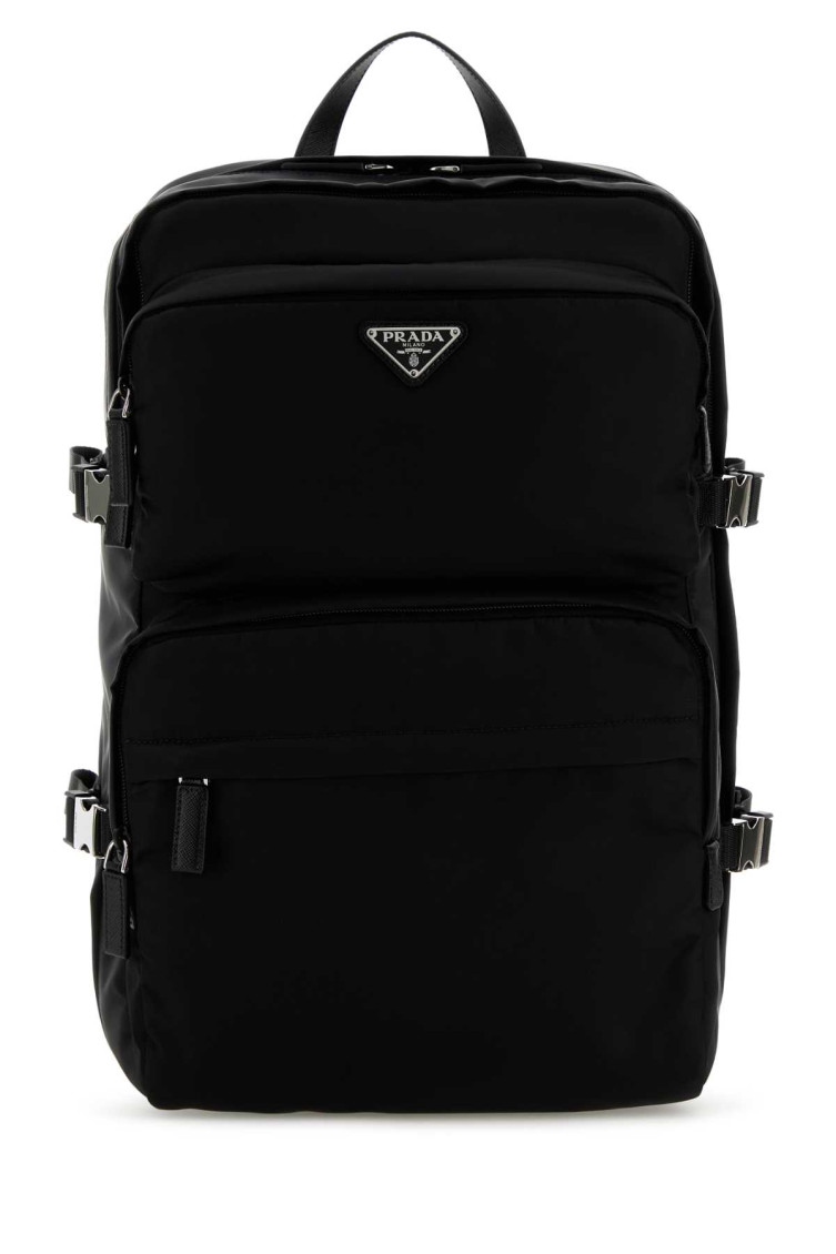 バックパック・リュック Prada Black Re-Nylon Backpack Re-Nylon backpack in black - Prada | Mytheresa