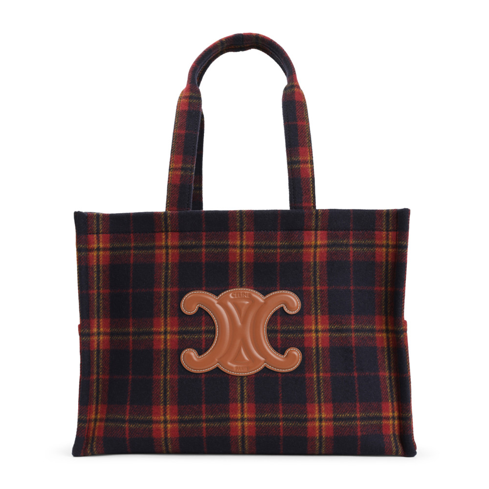 Celine Multicolor Logo Tote In Multicolor