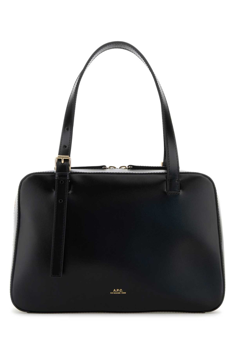 Apc Black Virginie Shoulder Bag In Black