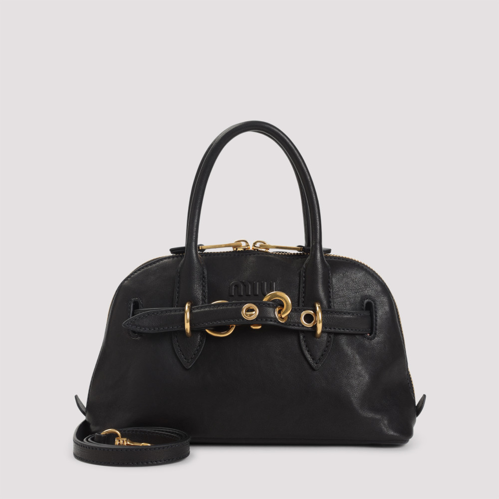 Miu Miu Black Aventure Handbag
