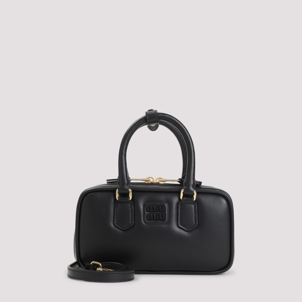 Miu Miu Black Arcadie Handbag