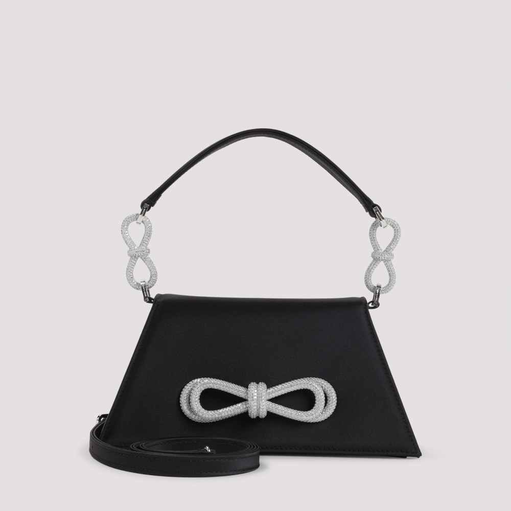 Mach&mach Black Samatha Shoulder Bag
