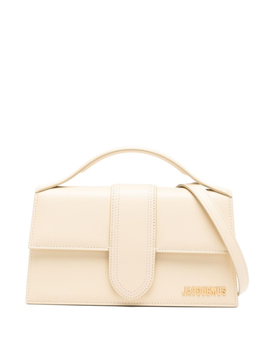 Jacquemus Ivory Bambino Large Crossbody Bag In White