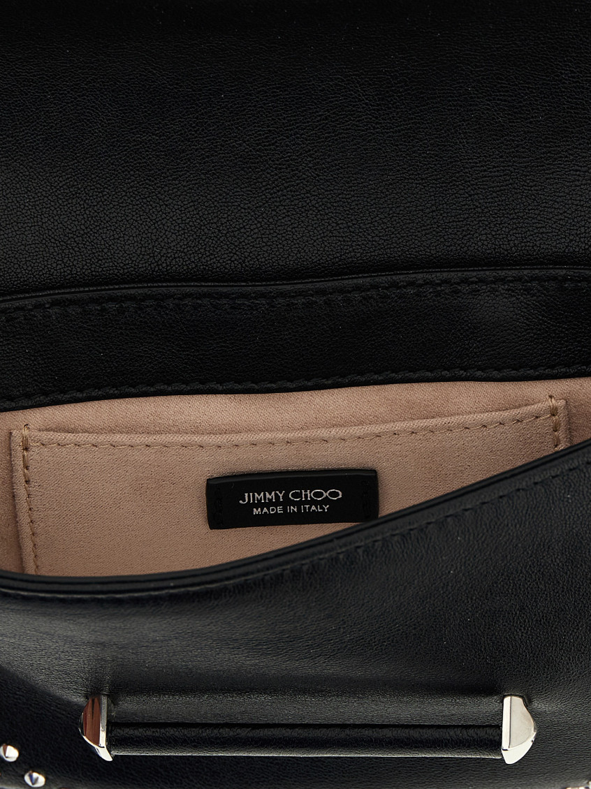 Jimmy Choo Black Bar Shoulder Bag for Women Online India at