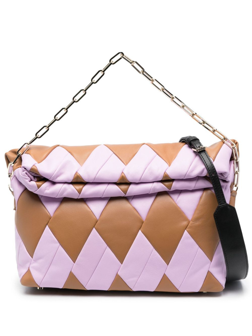 Reco Multicolor Rombo Duquesa Shoulder Bag In Multicolor