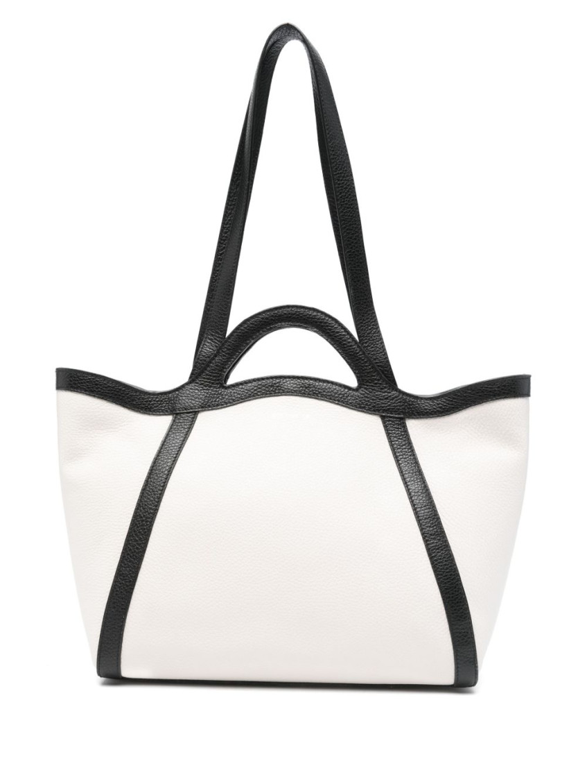 COCCINELLE WHITE AMALIA MEDIUM TOTE