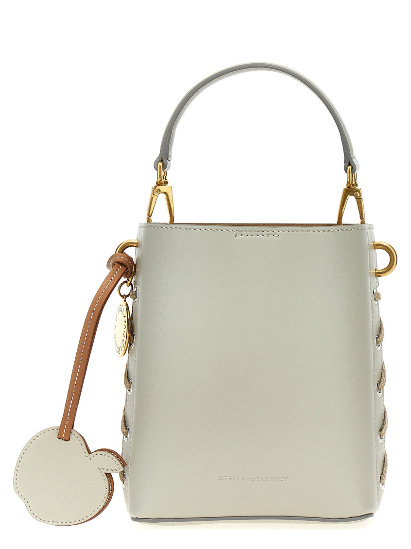 Stella Mccartney Grey Veuve Clicquot Bucket Bag In Grey