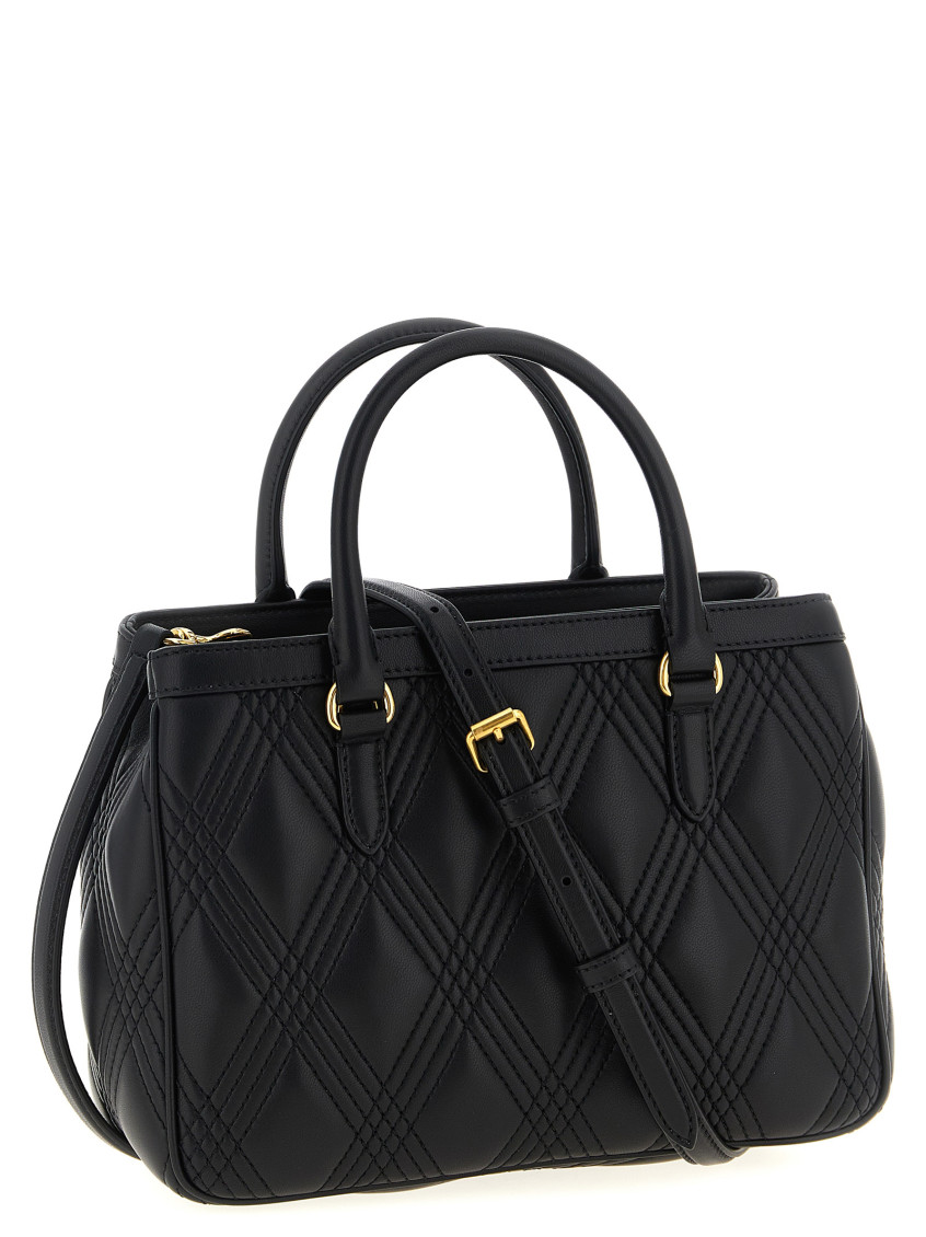 Valentino Garavani Black Quilted 67 Satchel for Women Online India at ...