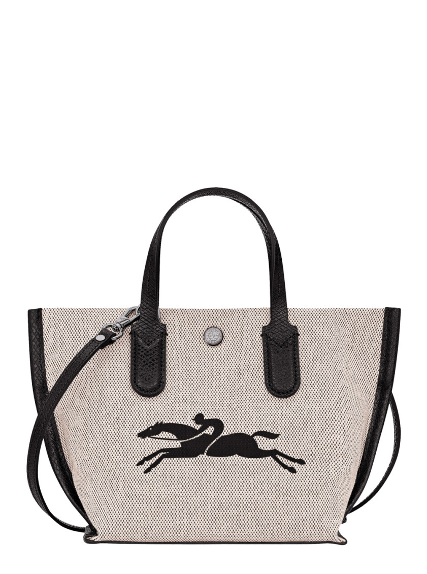 Longchamp Ecru Essential Xs Tote In White