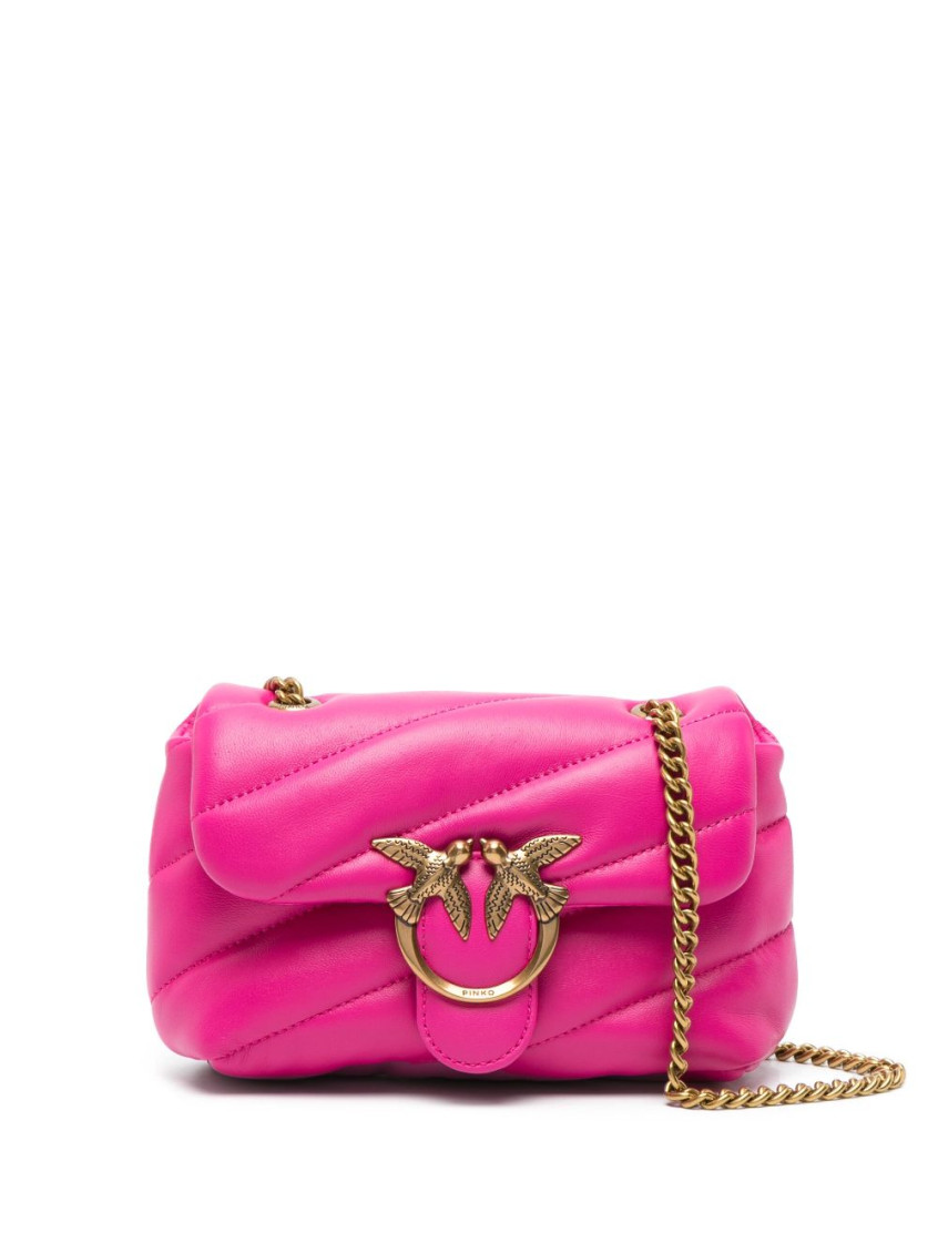 PINKO PINK LOVE CLASSIC PUFF SHOULDER BAG