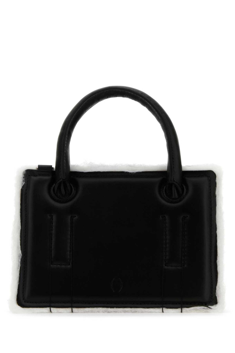 Dentro Classic Structured Tote Bag In Black