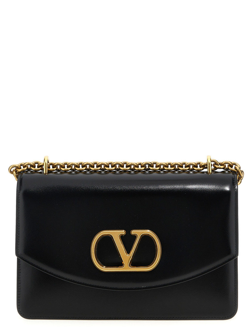 Valentino Borsa A Spalla Small In Black