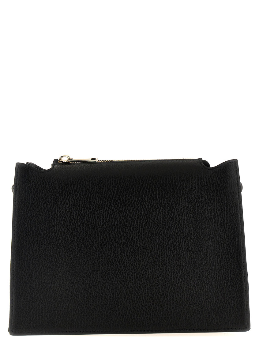 Furla Nuvola S Crossbody Bags Black In Black