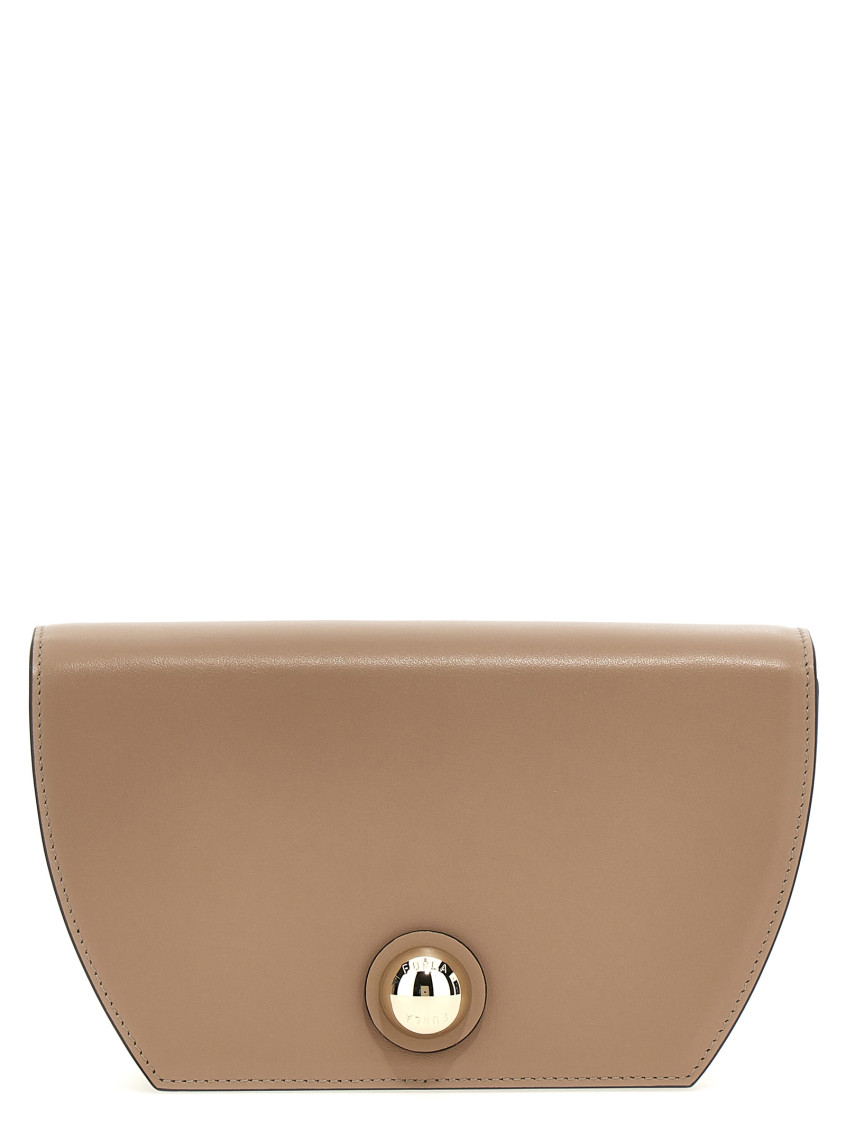 Furla Sfera Mini Crossbody Bag In Beige