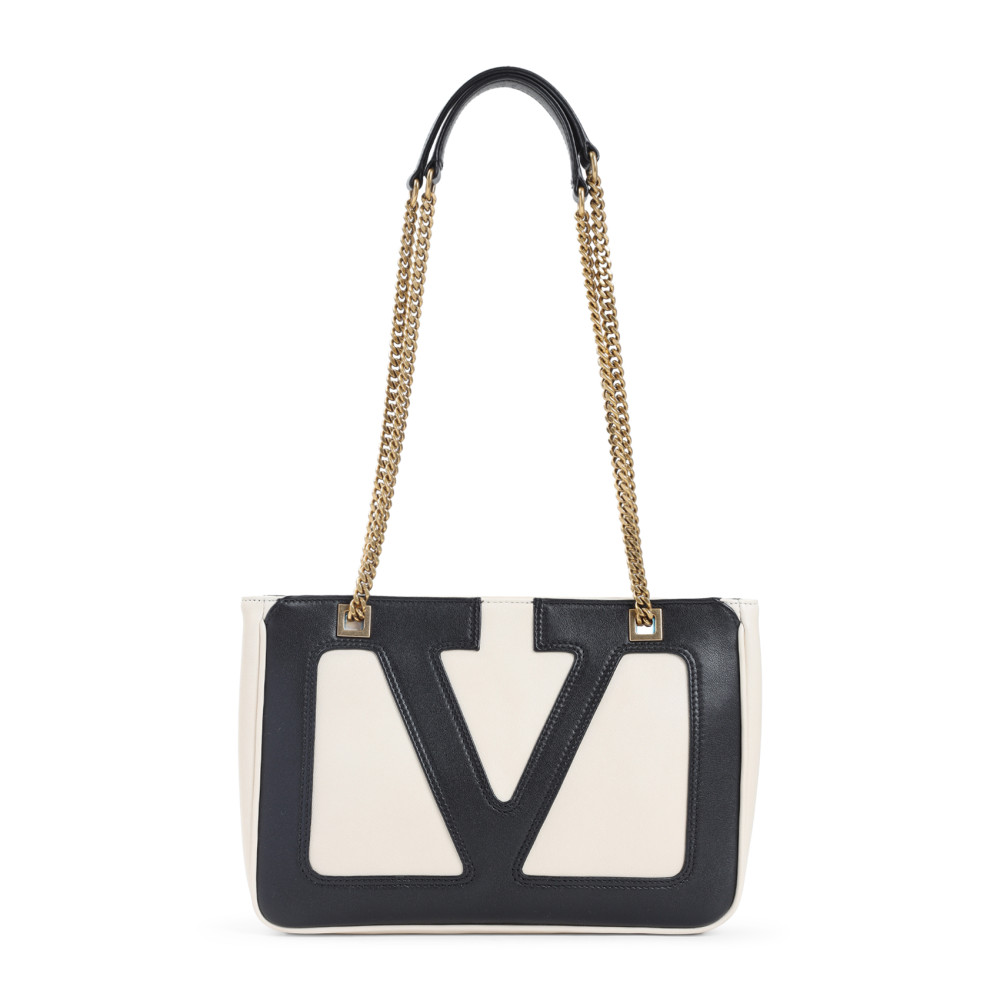 Valentino Viva Superstar Medium Leather Tote Bag In Multi