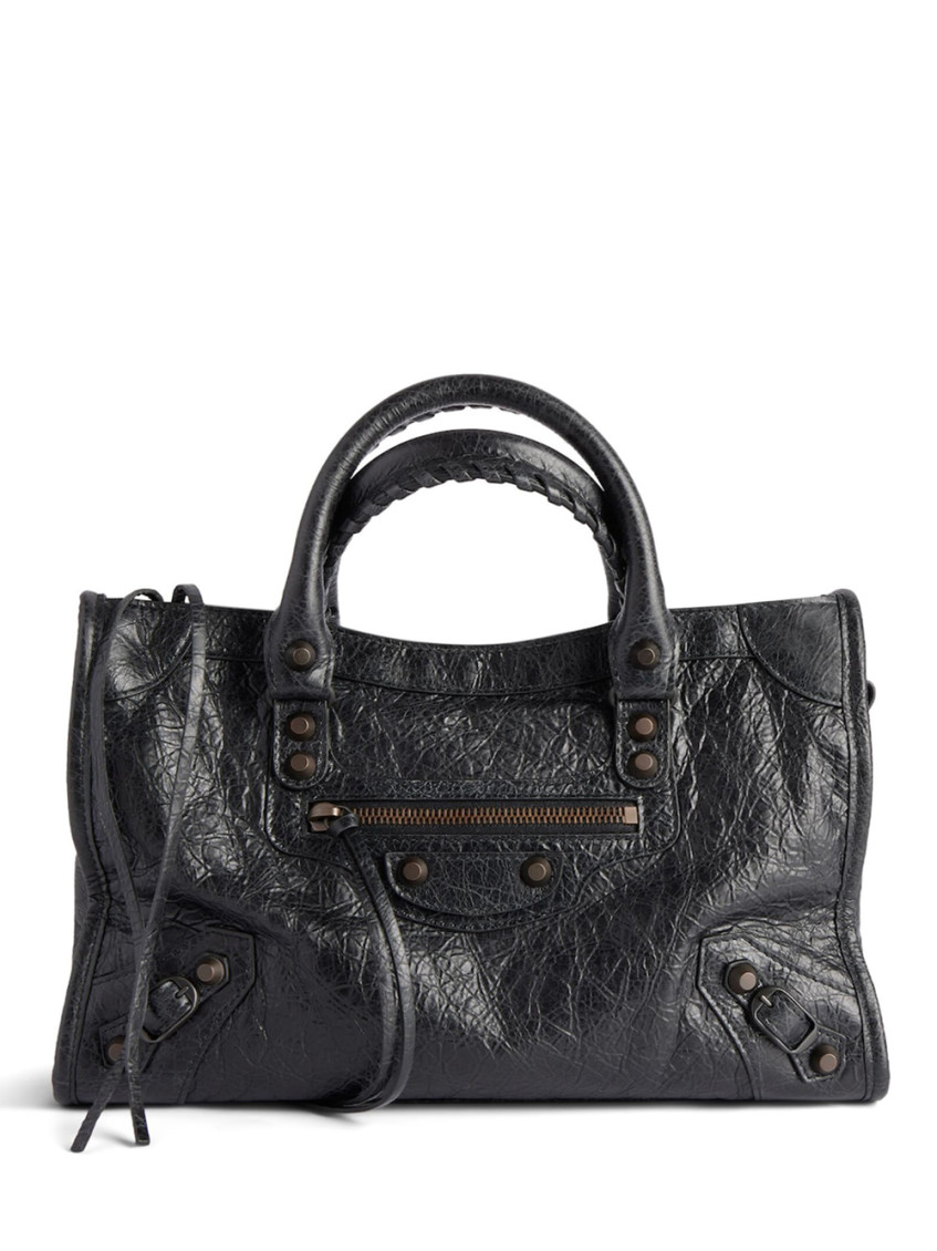 Balenciaga Black Le City Small Satchel