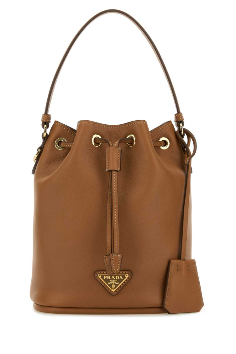 Prada Re-edition 1978 Bucket Bag In Light Brown