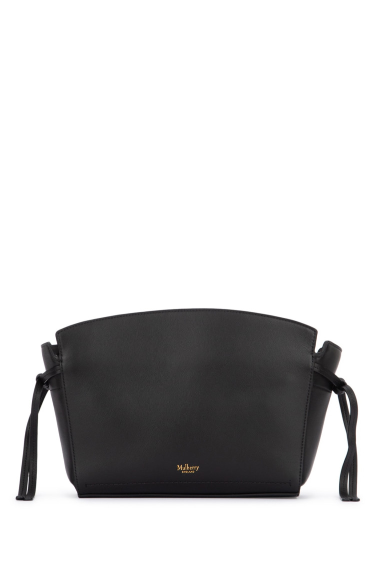 Mulberry Black Clovelly Soft Crossbody In Black