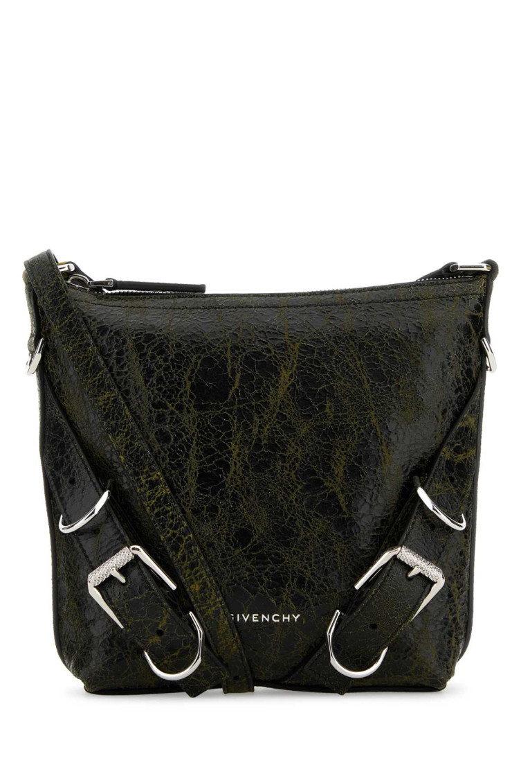 Givenchy Leather Crossbody Bag Adjustable Strap In Multicolor
