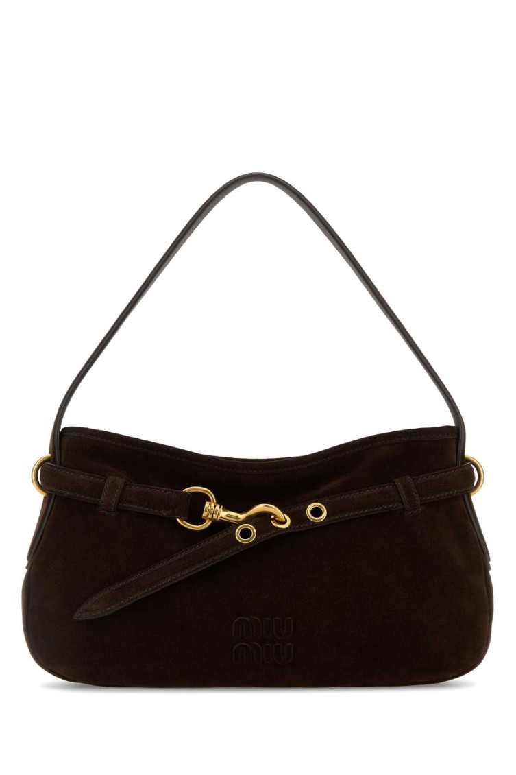 Miu Miu Dark Brown Avenue Shoulder Bag for Women Online India at 
