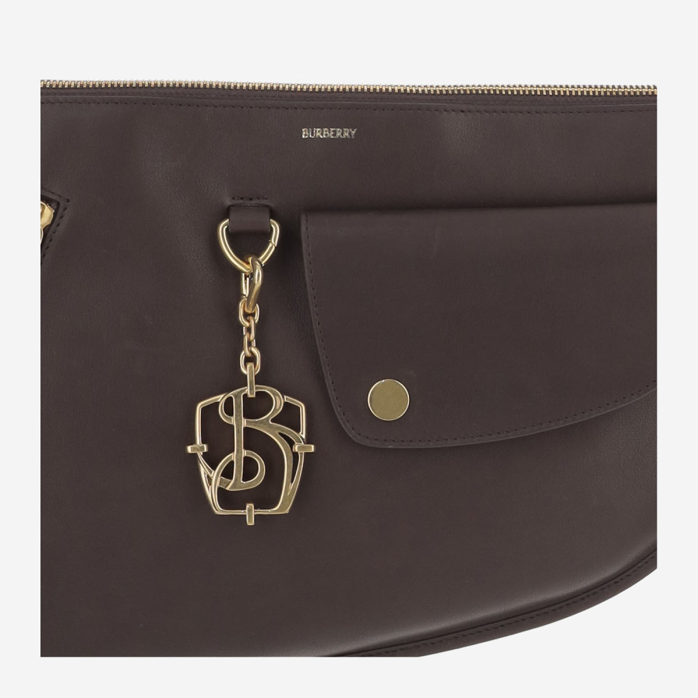 ショルダーバッグ・ポシェット BURBERRY Double Shield Bag Brown Burberry Brown Shield Twin Shoulder Bag for Women Online USA