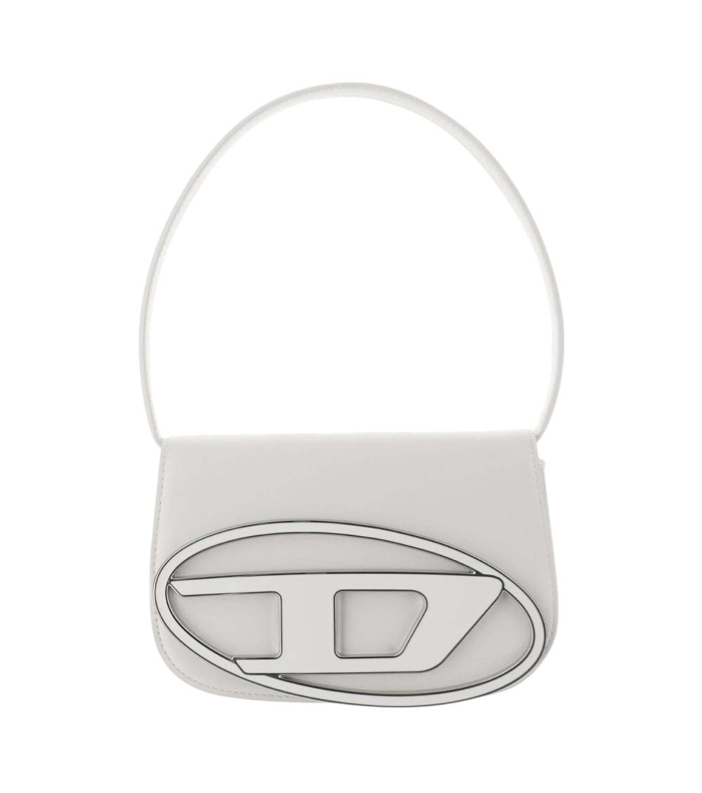 Diesel White 1dr Shoulder Bag In White