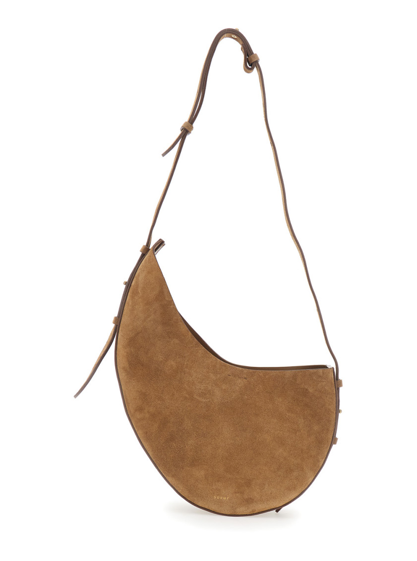 Soeur Winona Asymmetric Shoulder Bag In Brown