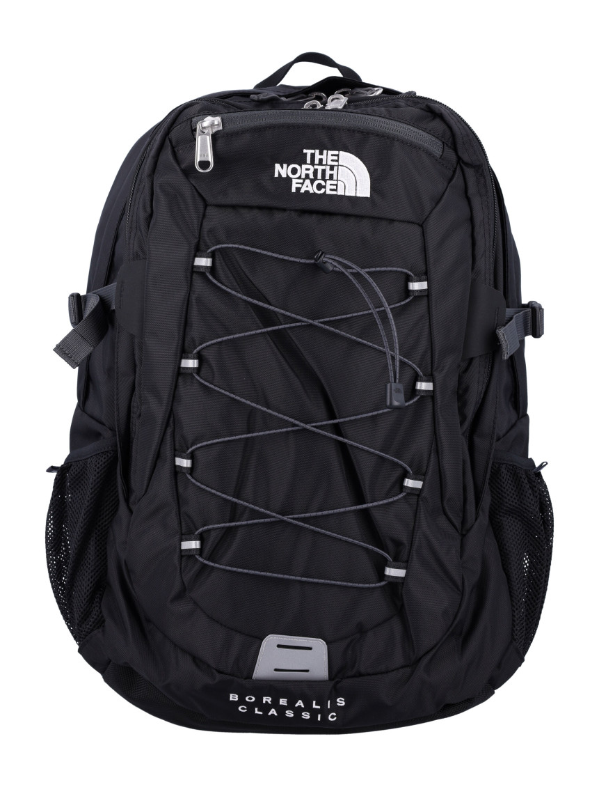 The North Face Borealis Backpack With Reflective Bike-light Loop In Black