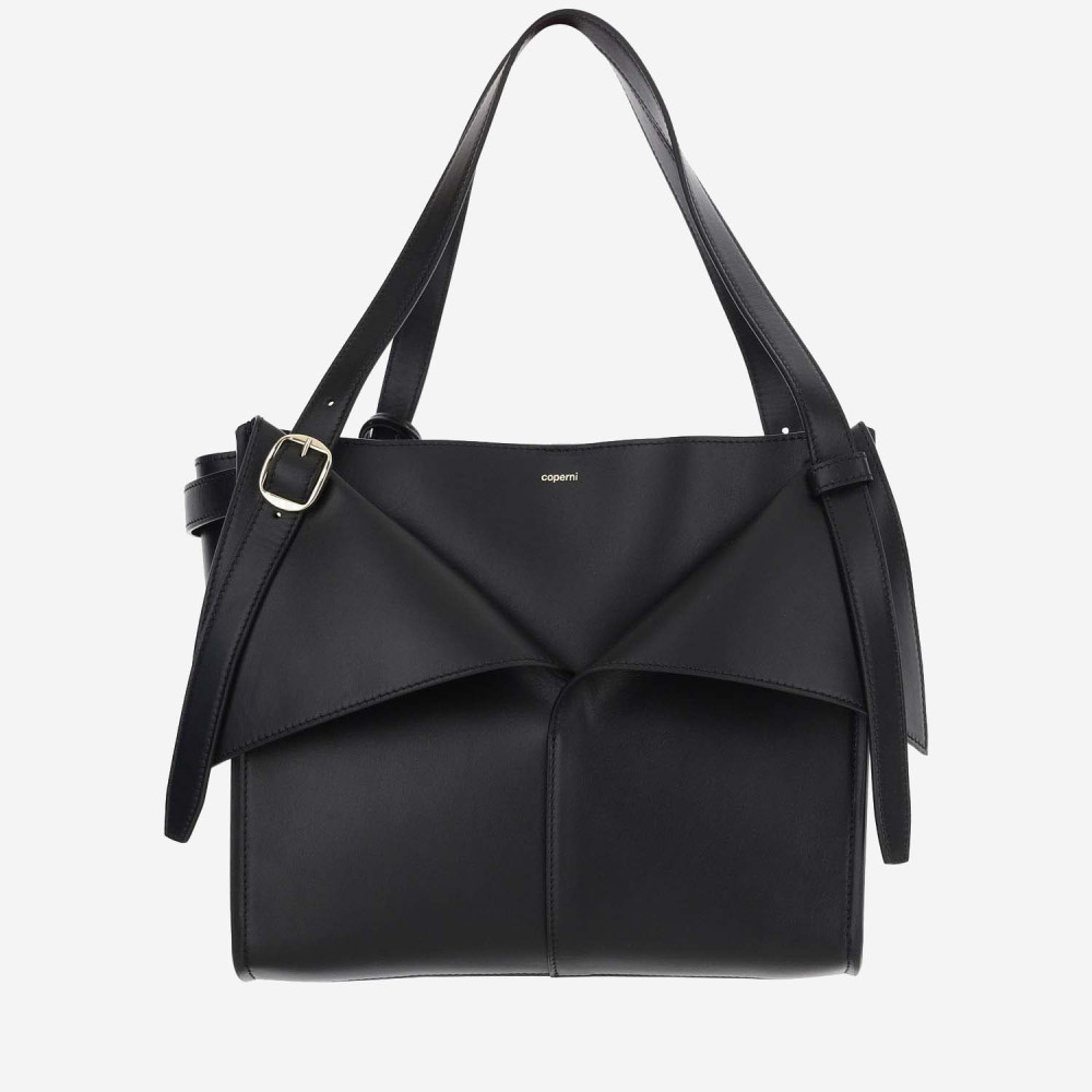 COPERNI BLACK CABAS MEDIUM SATCHEL BAG 