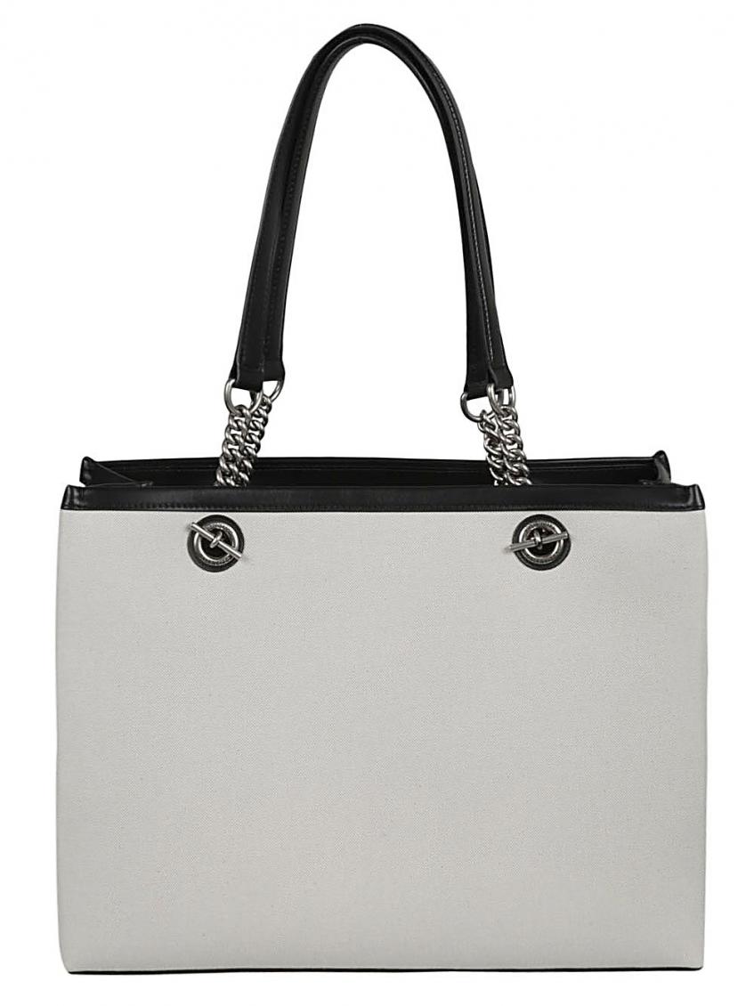 ハンドバッグ BALENCIAGA WHITE SHEARLING DUTY FREE M HANDBAG Balenciaga White Shearling Logo Clutch Bag Balenciaga | TLC