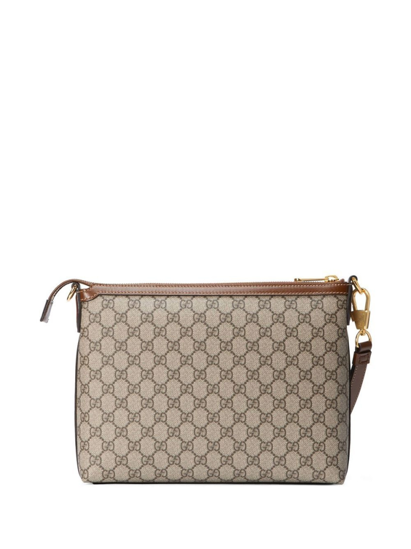 Gucci Beige Gg Canvas Crossbody Bag for Men Online India at