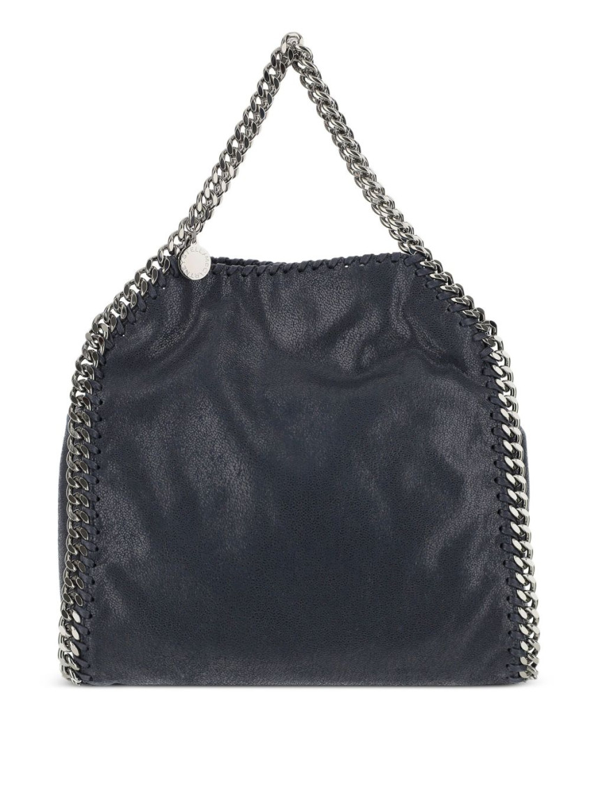 Stella Mccartney Chain Strap Metallic Finish Tote Bags