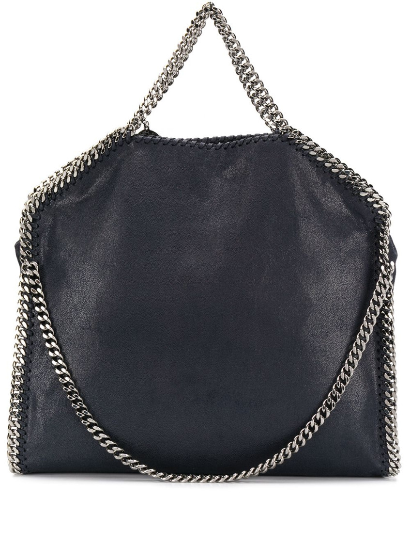 Stella Mccartney Navy Blue Falabella Tote