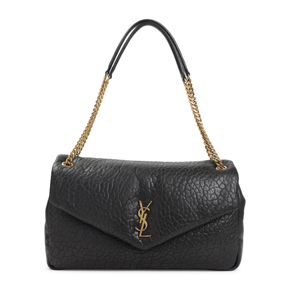 Saint Laurent Calypso Shoulder Bag In Black