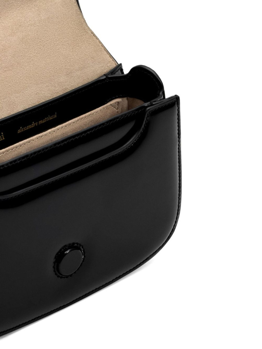 ★新品未使用◆AMI PARIS◆バッジセット◆箱入り Ami Paris Black Glazed Satchel for Women Online India at Darveys.com