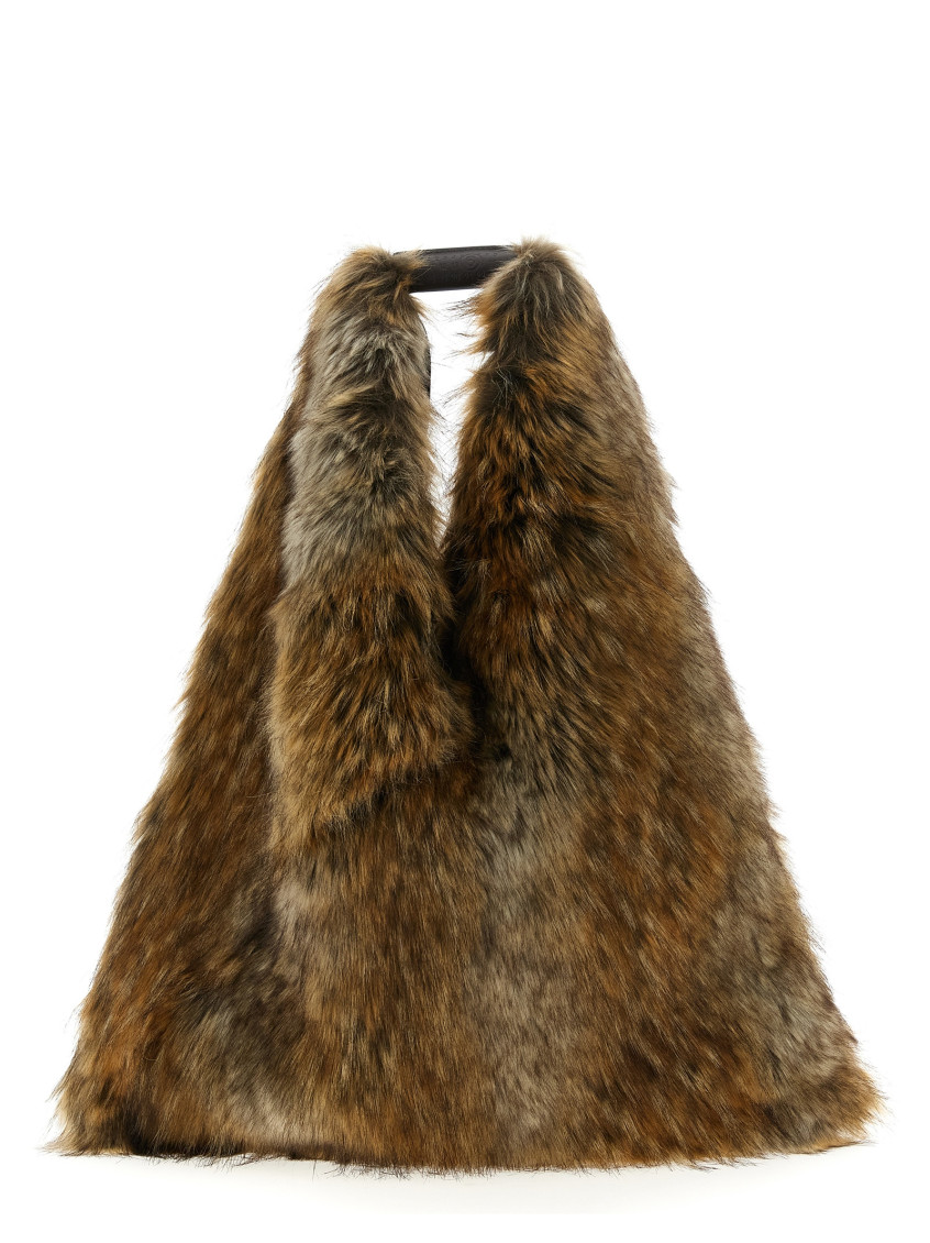 Mm6 Maison Margiela 'japanese Classic' Shoulder Bag In Brown
